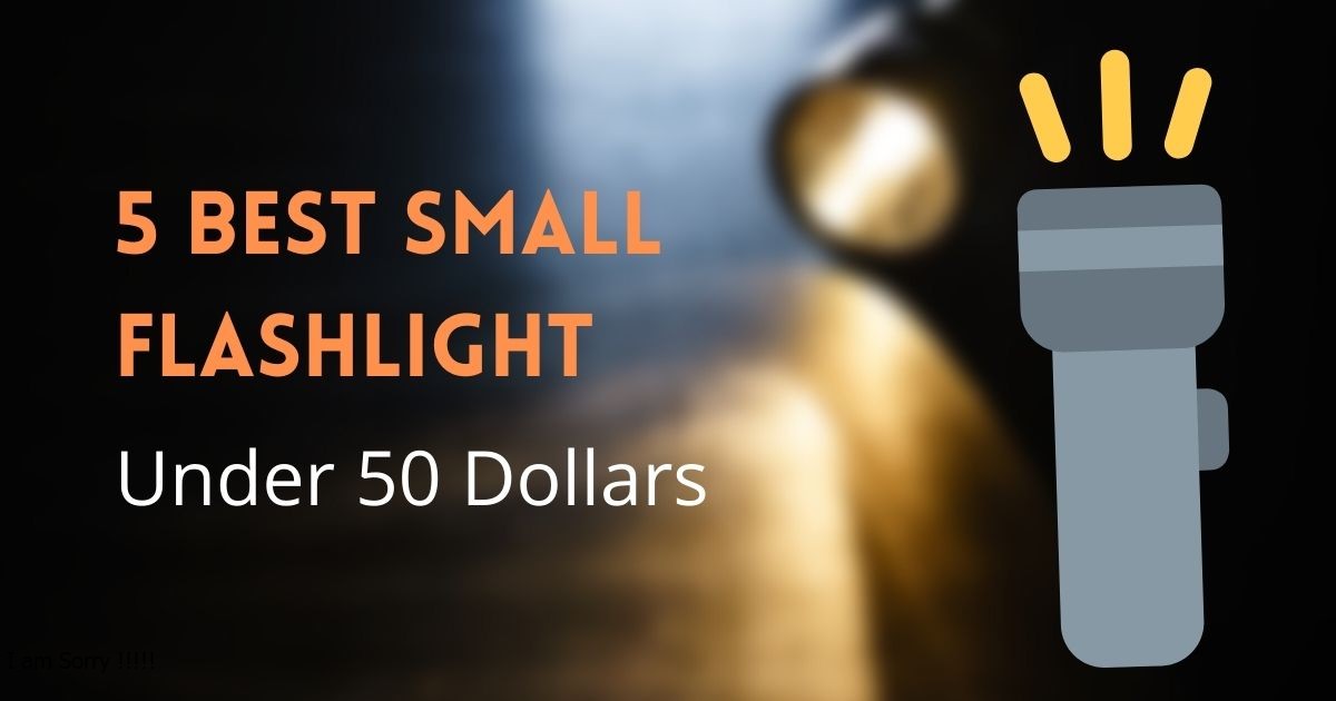 5 Best Small Flashlight Under 50 Dollars