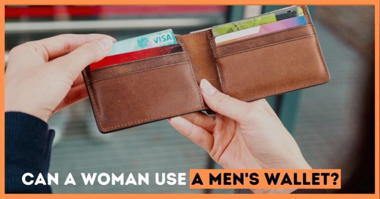 Can a woman use a men’s wallet?