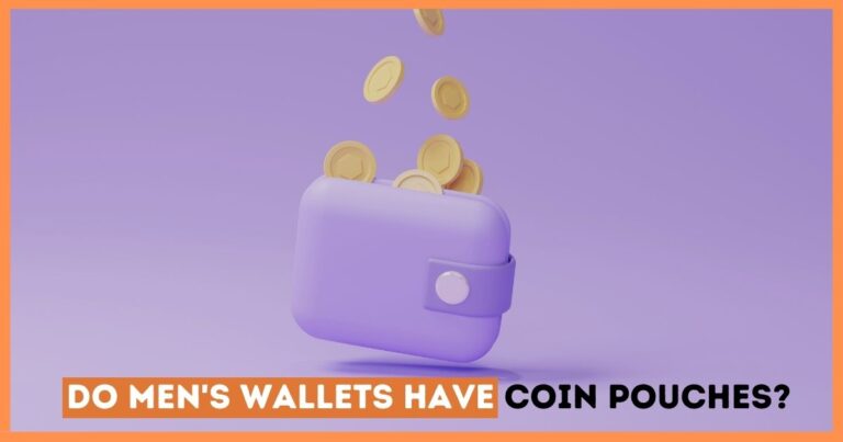 Do men's wallets have coin pouches